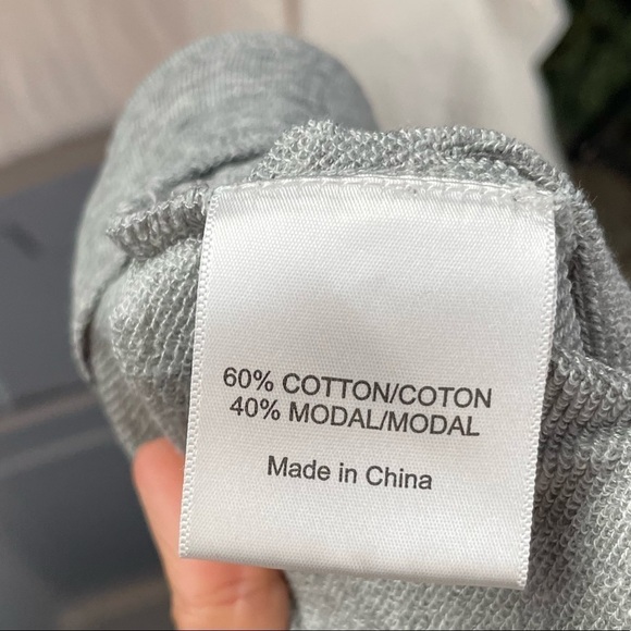 Tory Burch‎ Cargo Drawstring Pants in Grey Size Medium - Picture 6 of 7